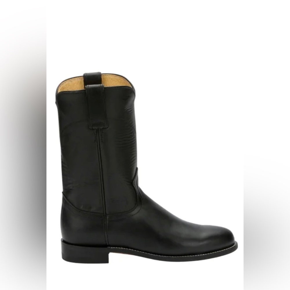 Justin Cora Round Toe Cowboy Boots